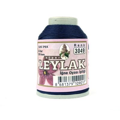 LEYLAK 20 GR. SUNİ İPEK (4 KAT İĞNE OYASI İPLİĞİ)