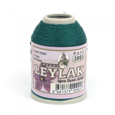 LEYLAK 20 GR. SUNİ İPEK (4 KAT İĞNE OYASI İPLİĞİ)