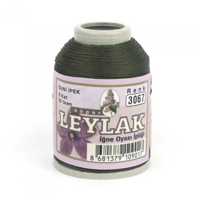 LEYLAK 20 GR. SUNİ İPEK (4 KAT İĞNE OYASI İPLİĞİ)