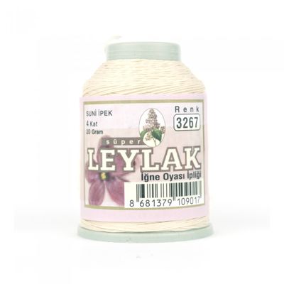 LEYLAK 20 GR. SUNİ İPEK (4 KAT İĞNE OYASI İPLİĞİ)