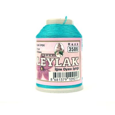 LEYLAK 20 GR. SUNİ İPEK (4 KAT İĞNE OYASI İPLİĞİ)