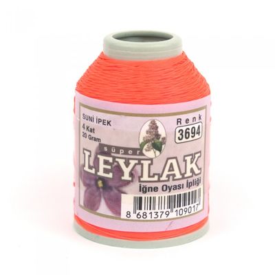 LEYLAK 20 GR. SUNİ İPEK (4 KAT İĞNE OYASI İPLİĞİ)