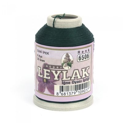 LEYLAK 20 GR. SUNİ İPEK (4 KAT İĞNE OYASI İPLİĞİ)