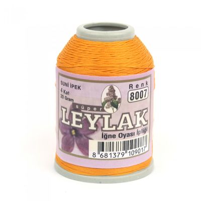 LEYLAK 20 GR. SUNİ İPEK (4 KAT İĞNE OYASI İPLİĞİ)