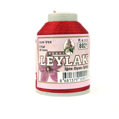 LEYLAK 20 GR. SUNİ İPEK (4 KAT İĞNE OYASI İPLİĞİ)