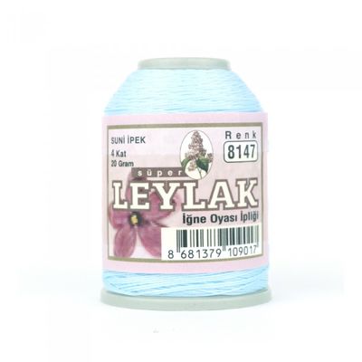 LEYLAK 20 GR. SUNİ İPEK (4 KAT İĞNE OYASI İPLİĞİ)