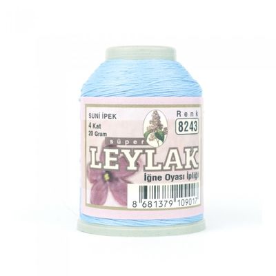 LEYLAK 20 GR. SUNİ İPEK (4 KAT İĞNE OYASI İPLİĞİ)