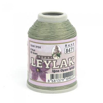 LEYLAK 20 GR. SUNİ İPEK (4 KAT İĞNE OYASI İPLİĞİ)