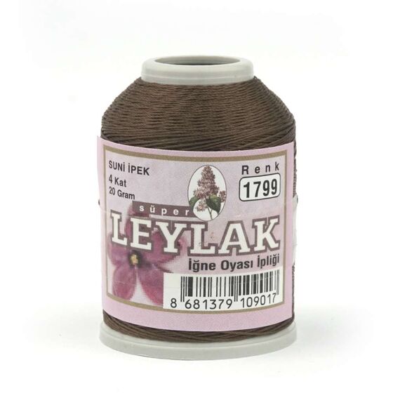 LEYLAK 20 GR. SUNİ İPEK (4 KAT İĞNE OYASI İPLİĞİ)