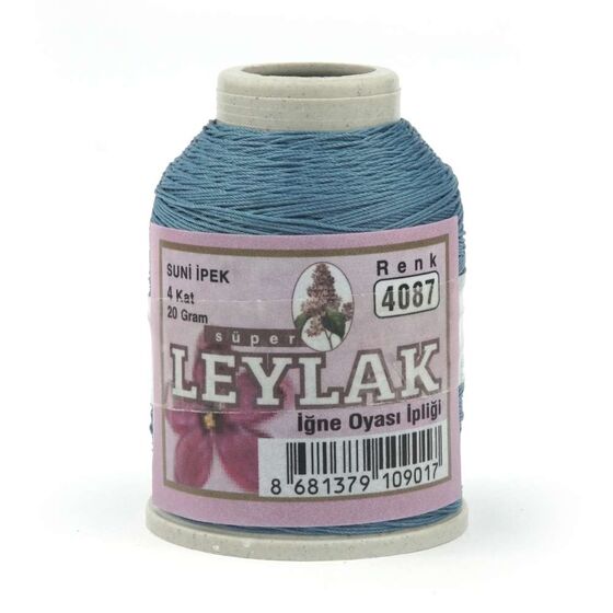 LEYLAK 20 GR. SUNİ İPEK (4 KAT İĞNE OYASI İPLİĞİ)