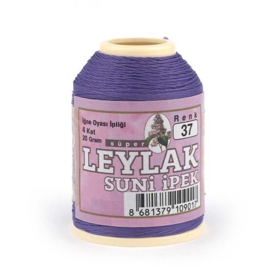 LEYLAK 20 GR. SUNİ İPEK (4 KAT İĞNE OYASI İPLİĞİ)