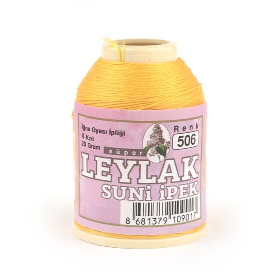 LEYLAK 20 GR. SUNİ İPEK (4 KAT İĞNE OYASI İPLİĞİ)