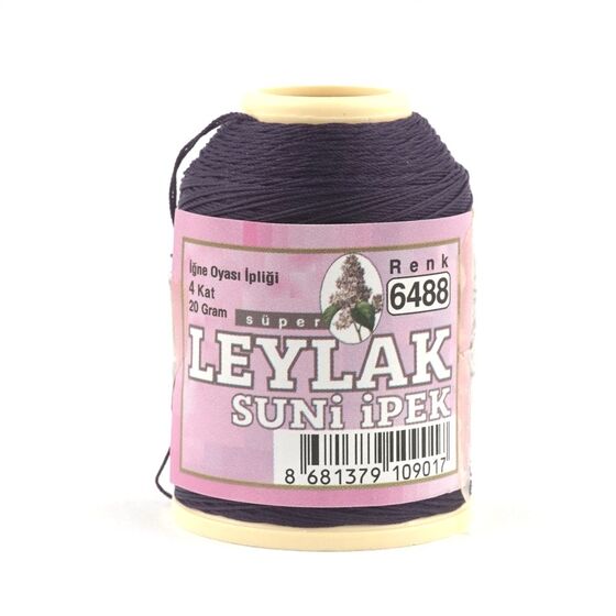 LEYLAK 20 GR. SUNİ İPEK (4 KAT İĞNE OYASI İPLİĞİ)