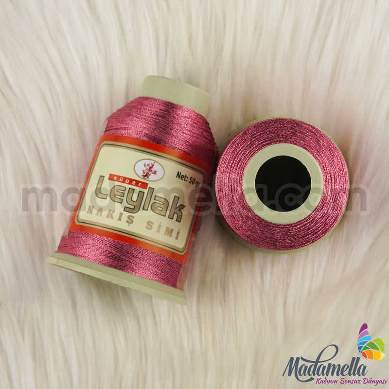Leylak 50 Gr. Renkli Nakış Simi