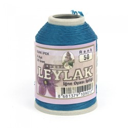 LEYLAK 20 GR. ARTIFICIAL SILK (4 PLY NEEDLE LABEL THREAD) - Thumbnail