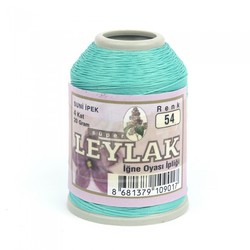 LEYLAK 20 GR. ARTIFICIAL SILK (4 PLY NEEDLE LABEL THREAD) - Thumbnail