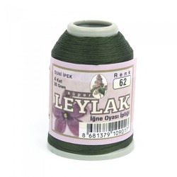 LEYLAK 20 GR. ARTIFICIAL SILK (4 PLY NEEDLE LABEL THREAD) - Thumbnail