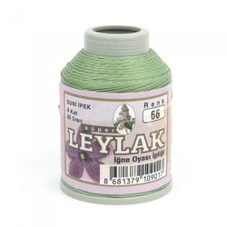 LEYLAK 20 GR. ARTIFICIAL SILK (4 PLY NEEDLE LABEL THREAD) - Thumbnail