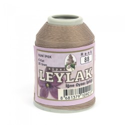 LEYLAK 20 GR. ARTIFICIAL SILK (4 PLY NEEDLE LABEL THREAD) - Thumbnail