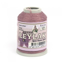 LEYLAK 20 GR. ARTIFICIAL SILK (4 PLY NEEDLE LABEL THREAD) - Thumbnail