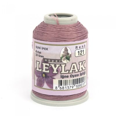 LEYLAK 20 GR. ARTIFICIAL SILK (4 PLY NEEDLE LABEL THREAD)