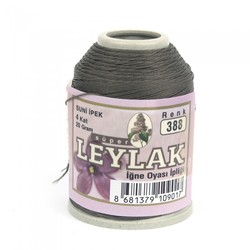 LEYLAK 20 GR. ARTIFICIAL SILK (4 PLY NEEDLE LABEL THREAD) - Thumbnail