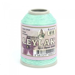 LEYLAK 20 GR. ARTIFICIAL SILK (4 PLY NEEDLE LABEL THREAD) - Thumbnail