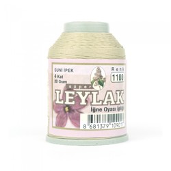 LEYLAK 20 GR. ARTIFICIAL SILK (4 PLY NEEDLE LABEL THREAD) - Thumbnail