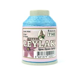 LEYLAK 20 GR. ARTIFICIAL SILK (4 PLY NEEDLE LABEL THREAD) - Thumbnail