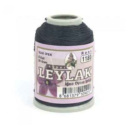 LEYLAK 20 GR. ARTIFICIAL SILK (4 PLY NEEDLE LABEL THREAD)