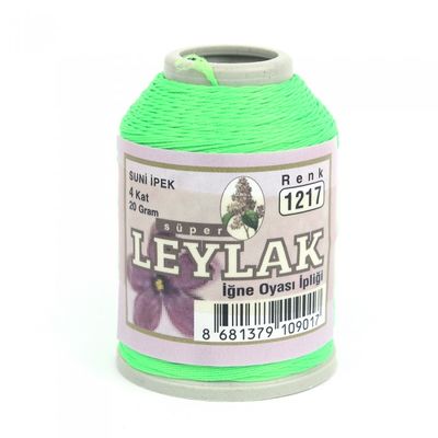 LEYLAK 20 GR. ARTIFICIAL SILK (4 PLY NEEDLE LABEL THREAD)