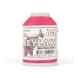 LEYLAK 20 GR. ARTIFICIAL SILK (4 PLY NEEDLE LABEL THREAD) - Thumbnail