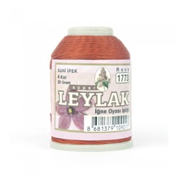 LEYLAK 20 GR. ARTIFICIAL SILK (4 PLY NEEDLE LABEL THREAD) - Thumbnail