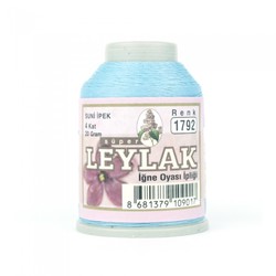 LEYLAK 20 GR. ARTIFICIAL SILK (4 PLY NEEDLE LABEL THREAD) - Thumbnail