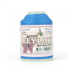 LEYLAK 20 GR. ARTIFICIAL SILK (4 PLY NEEDLE LABEL THREAD) - Thumbnail