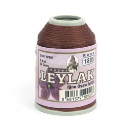 LEYLAK 20 GR. ARTIFICIAL SILK (4 PLY NEEDLE LABEL THREAD) - Thumbnail