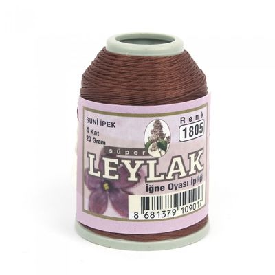 LEYLAK 20 GR. ARTIFICIAL SILK (4 PLY NEEDLE LABEL THREAD)
