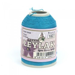 LEYLAK 20 GR. ARTIFICIAL SILK (4 PLY NEEDLE LABEL THREAD) - Thumbnail