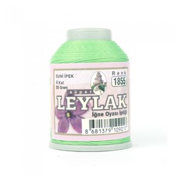 LEYLAK 20 GR. ARTIFICIAL SILK (4 PLY NEEDLE LABEL THREAD) - Thumbnail