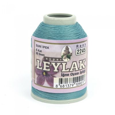 LEYLAK 20 GR. ARTIFICIAL SILK (4 PLY NEEDLE LABEL THREAD)