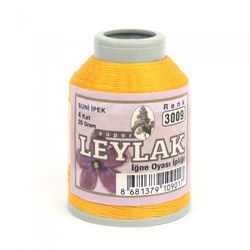 LEYLAK 20 GR. ARTIFICIAL SILK (4 PLY NEEDLE LABEL THREAD) - Thumbnail