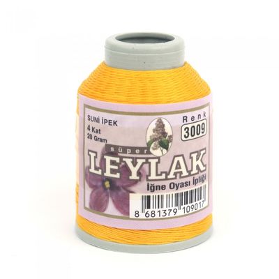 LEYLAK 20 GR. ARTIFICIAL SILK (4 PLY NEEDLE LABEL THREAD)