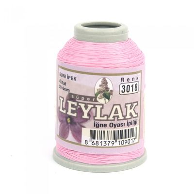 LEYLAK 20 GR. ARTIFICIAL SILK (4 PLY NEEDLE LABEL THREAD)