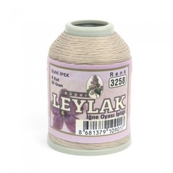 LEYLAK 20 GR. ARTIFICIAL SILK (4 PLY NEEDLE LABEL THREAD) - Thumbnail