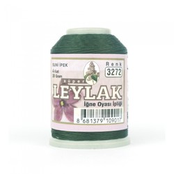 LEYLAK 20 GR. ARTIFICIAL SILK (4 PLY NEEDLE LABEL THREAD) - Thumbnail