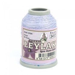 LEYLAK 20 GR. ARTIFICIAL SILK (4 PLY NEEDLE LABEL THREAD) - Thumbnail