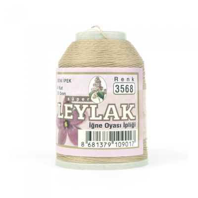 LEYLAK 20 GR. ARTIFICIAL SILK (4 PLY NEEDLE LABEL THREAD)