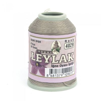 LEYLAK 20 GR. ARTIFICIAL SILK (4 PLY NEEDLE LABEL THREAD)