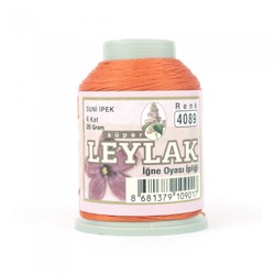 LEYLAK 20 GR. ARTIFICIAL SILK (4 PLY NEEDLE LABEL THREAD) - Thumbnail