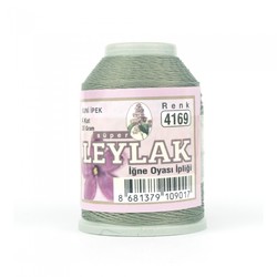 LEYLAK 20 GR. ARTIFICIAL SILK (4 PLY NEEDLE LABEL THREAD) - Thumbnail